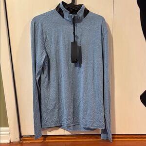 Greyson Blue Quarter-Zip Shirt